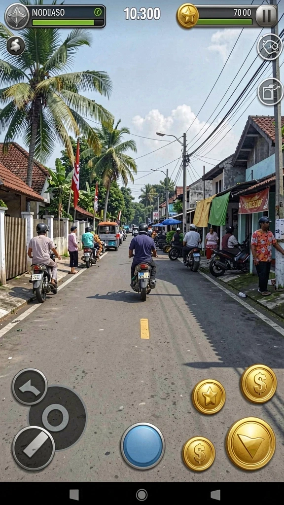evip3 - Tampilan awal yang menarik dan intuitif.