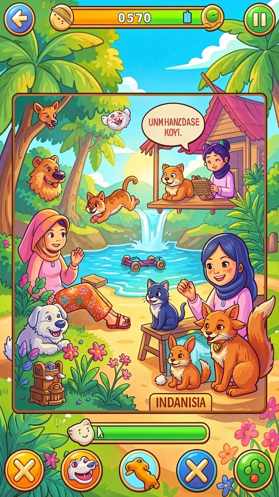 evip3 - Beragam karakter yang dapat dipilih dan dikustomisasi.