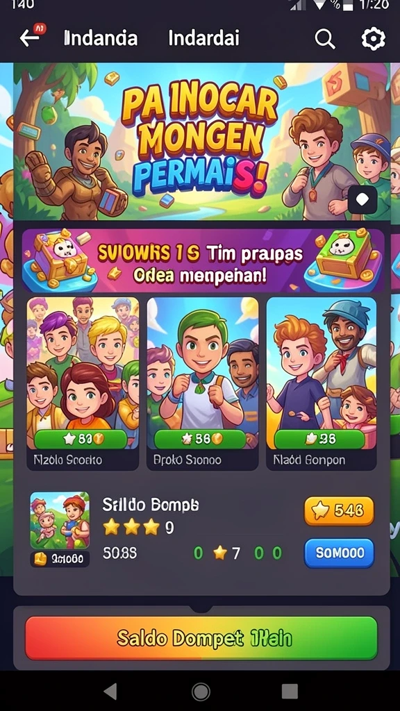 hokibonus - Tampilan utama game HOKIBONUS yang menarik.