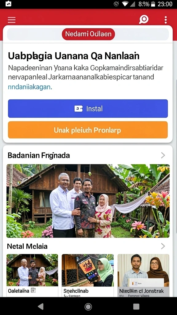 miototo - Tampilan antarmuka yang ramah pengguna.