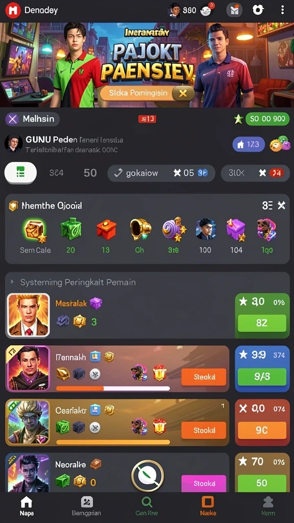 ohtogel - Tampilan antarmuka yang menarik dan mudah dipahami.