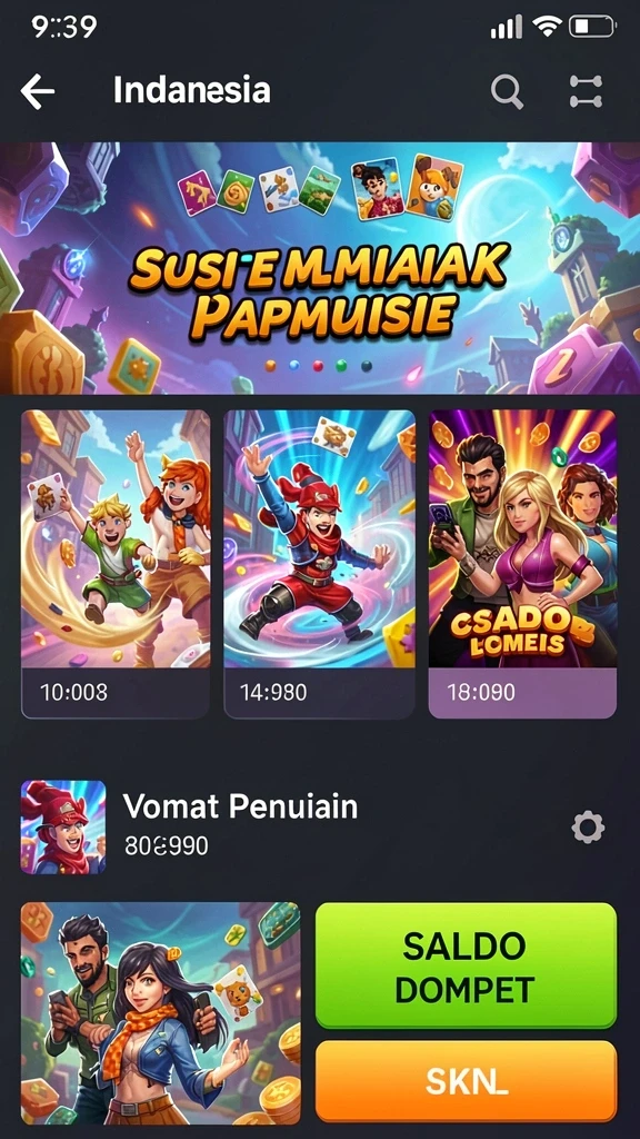 oja89 - Screenshot menampilkan pemandangan indah dalam game OJA89.